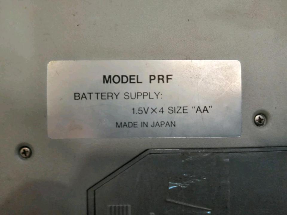SHEBRO Model PRF, Walkman, DEFEKT!!!