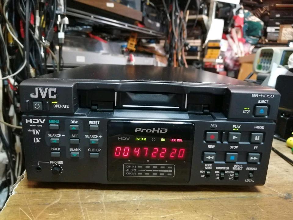 JVC HDV BR-HD50E DV VCR, Videorecorder mit Zubehör!!