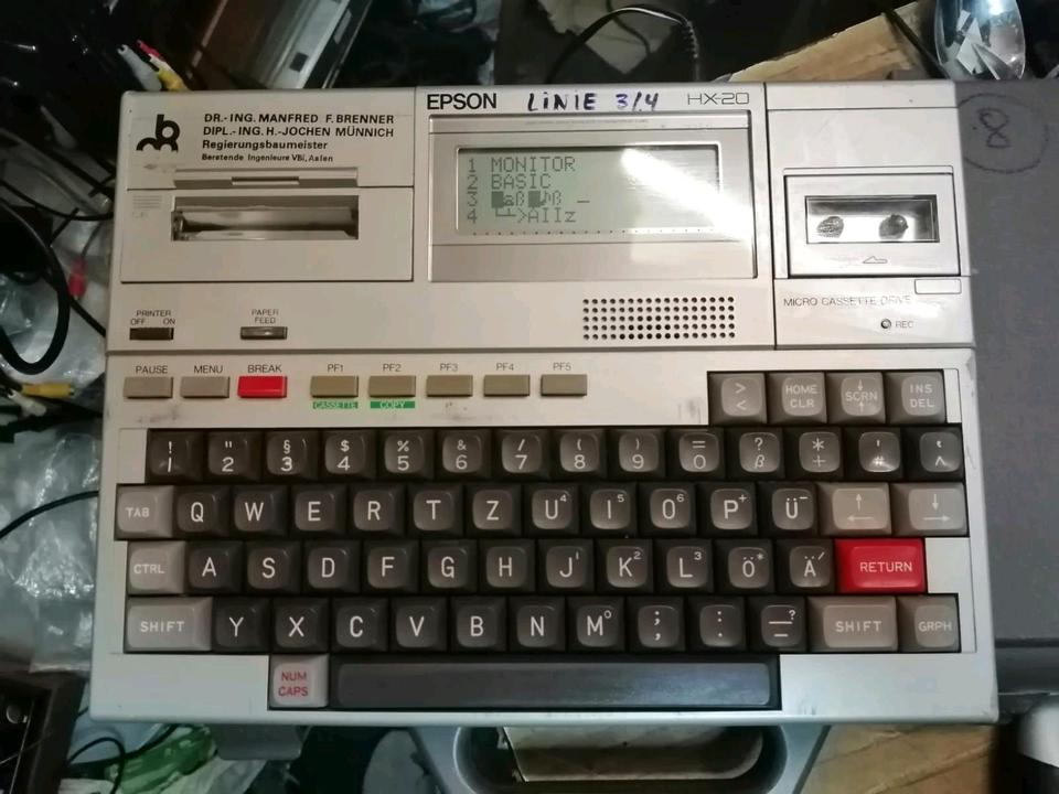 EPSON HX-20, alter Laptop/PC, DEFEKT!!!