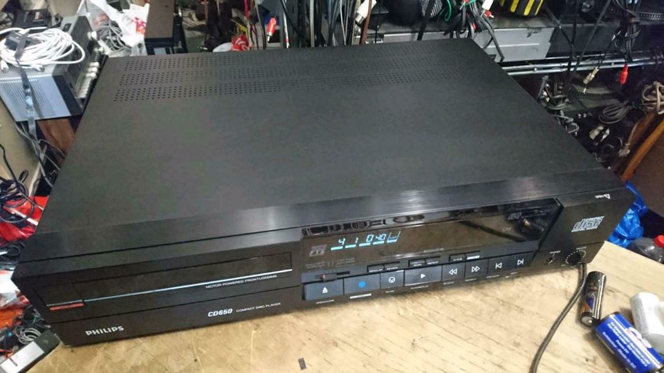 PHILIPS CD 650/00R, CD-Player OHNE Fernbedienung!