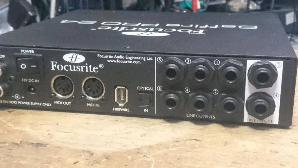 FOCUSRITE SAFFIRE PRO 24, guter Zustand!!!