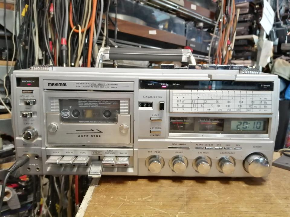 MAXIMAL 4480, Radio-Cassetten-Recorder, DEFEKT!!!