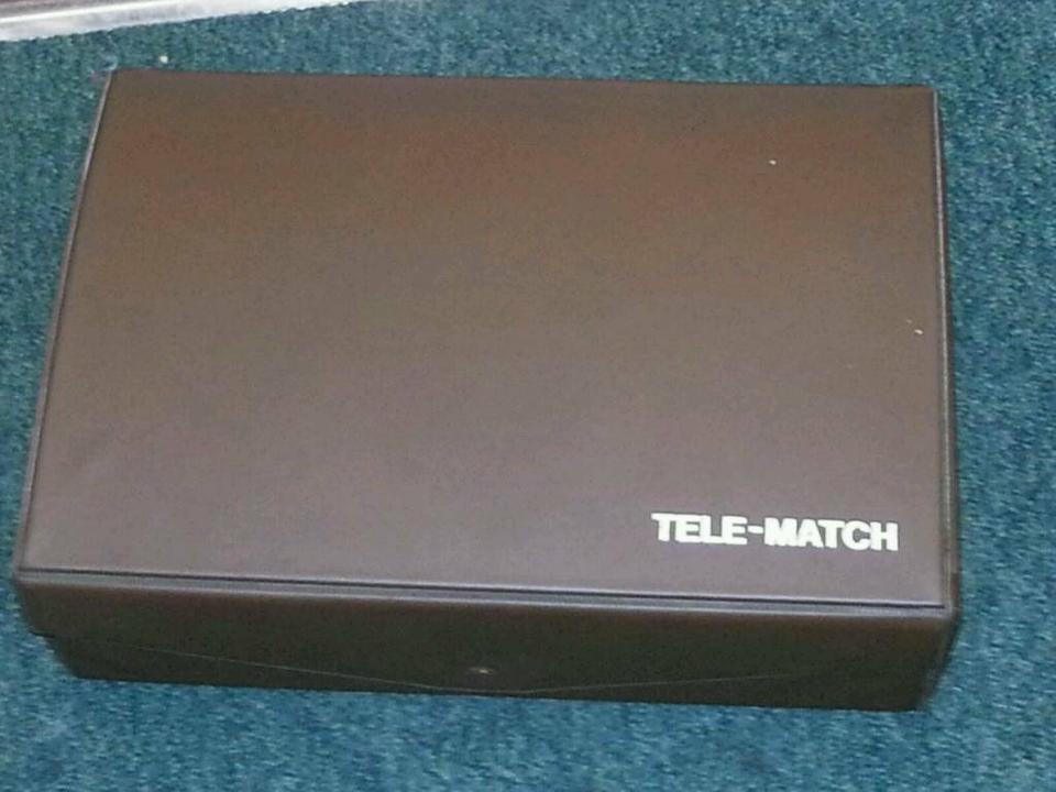 IDEAL-COMPUTER Tele-Match-Cassette 1; Spiele-Konsole, OVP!