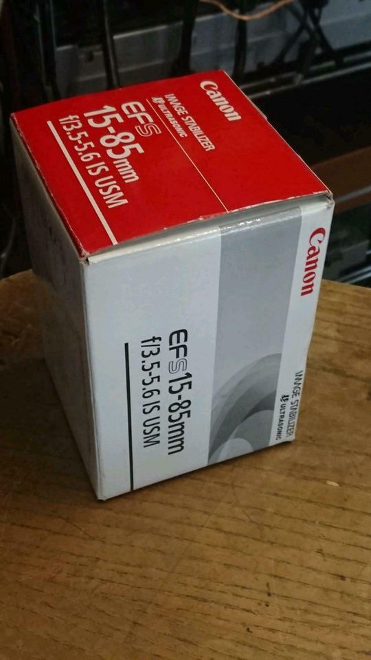 CANON EFS 15-85 mm, Objektiv, NEU - nur 1x getestet!