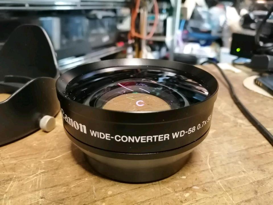 CANON Wide-Coverter WD-58, 0,7x58, guter Zustand!!