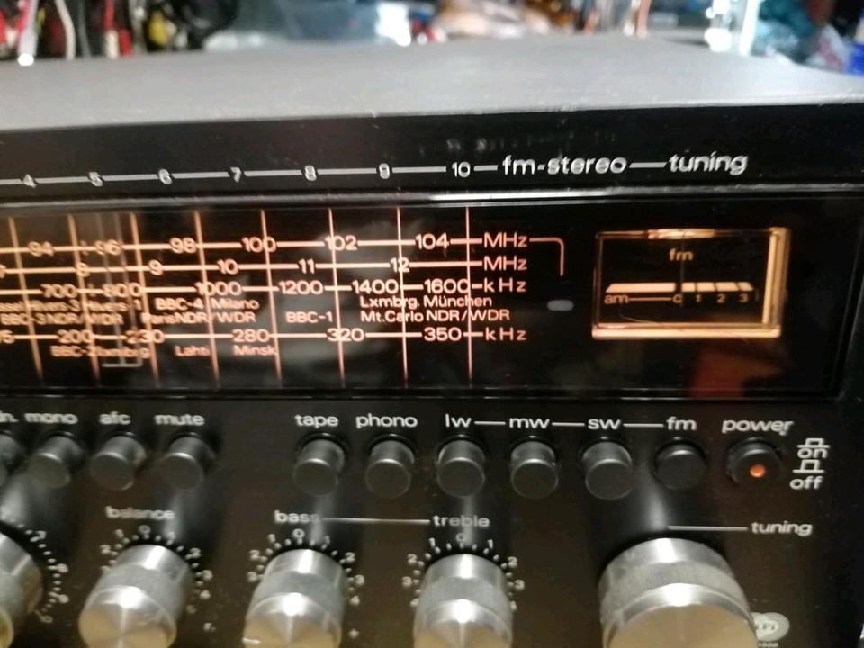 TELETON SX500, Stereo HiFi Receiver mit Cassette, guter Zustand!