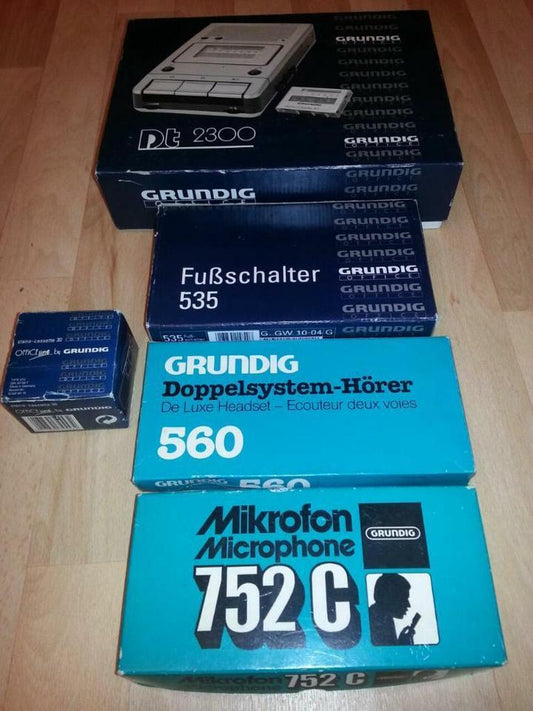 GRUNDIG Dt 2300 Grundig Office, komplett. NEU & OVP! !