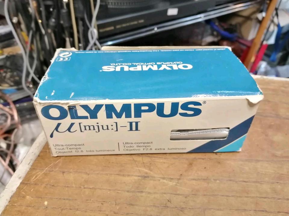 OLYMPUS MJU-II, Analog-Kamera, NEU, nur 1x getestet!!!