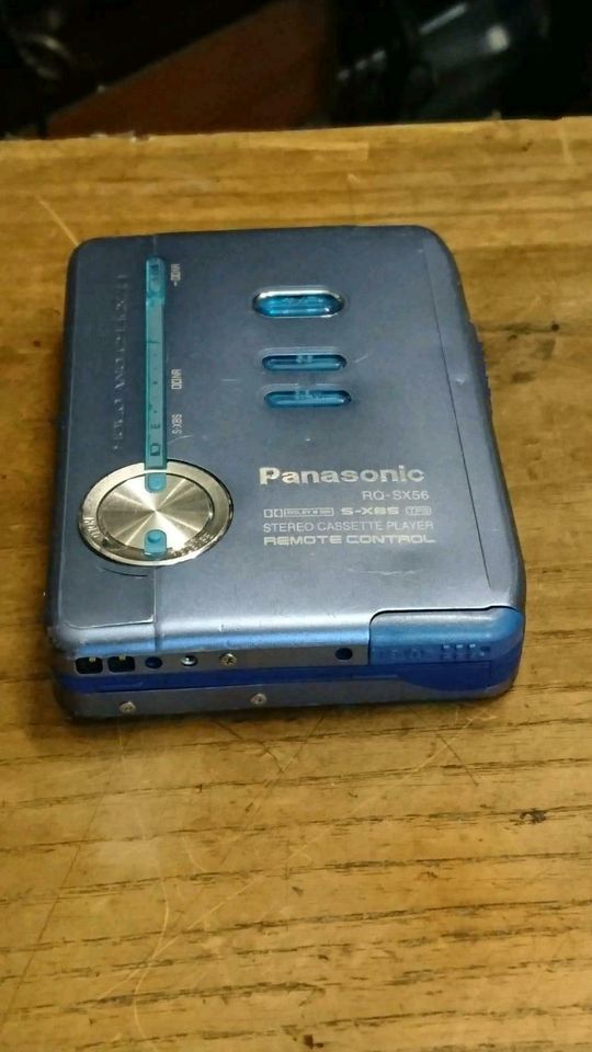 PANASONIC RQ-SX56, Walkman mit Zubehör!