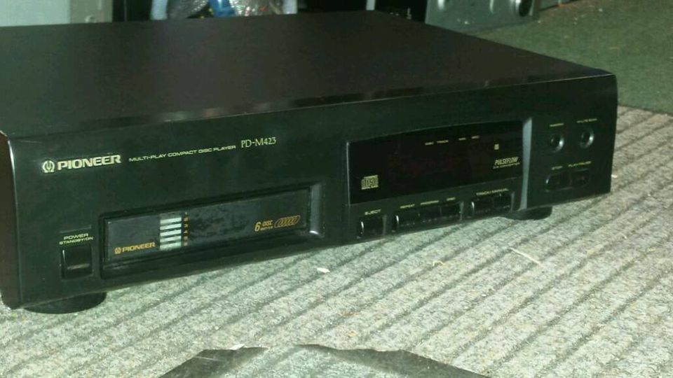 PIONEER PD-M423; Multi-CD-Player; 6fach-CD-Wechsler,DEFEKT!