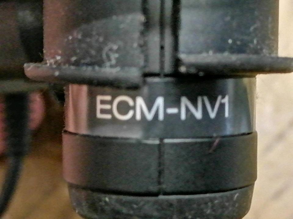 SONY ECM-NV1 Kondensator-Mikrofon + XLR-Adapter!!