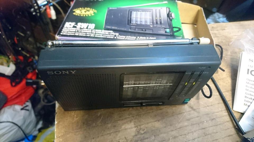 SONY ICF-SW10, Weltempfänger/Radio, NEU + Original-Karton