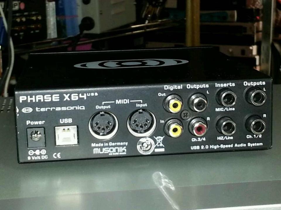 TERRASONIQ Phase X64 USB Audio Interface , toll