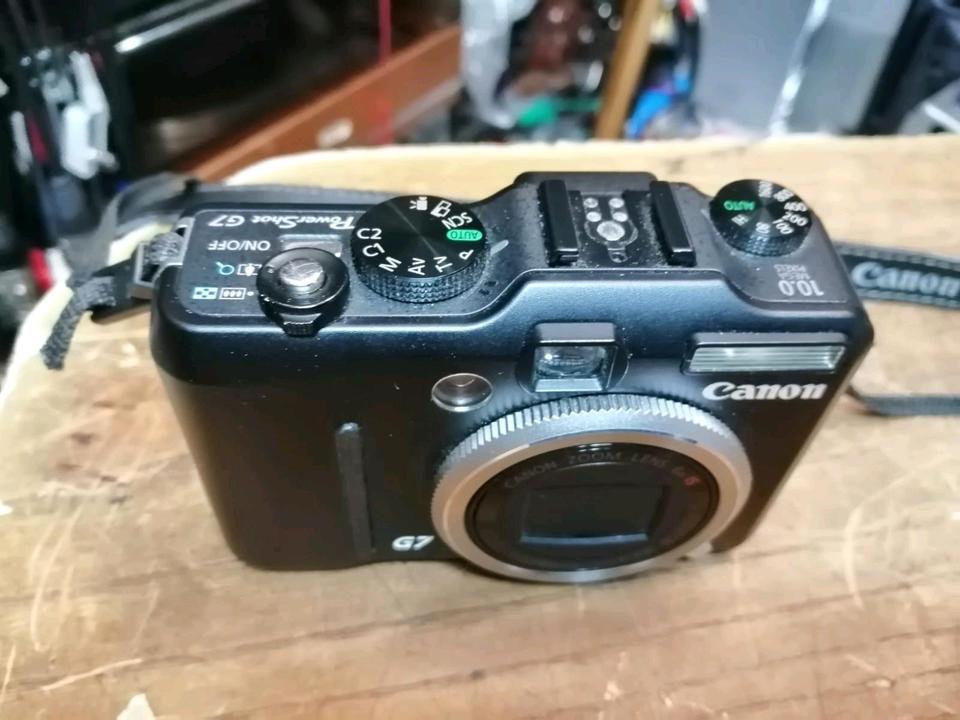 CANON PowerShot G7, Digital-Kamera, DEFEKT!!
