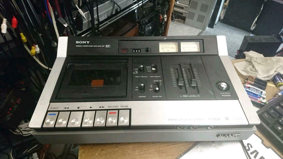 SONY TC-135SD Stereo Cassette-Corder, DEFEKT!!