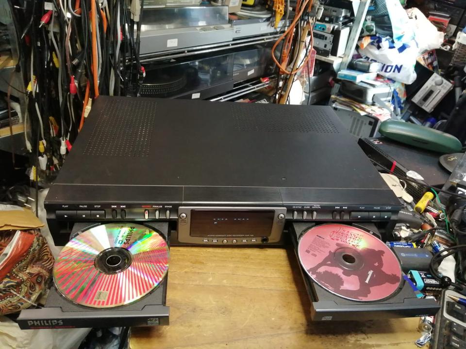 PHILIPS CDR765/00, Doppel-CD-Recorder (Player + Recorder)
