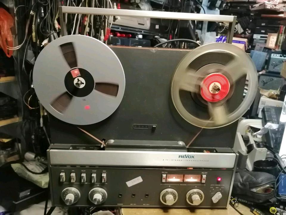 REVOX A77, Tonbandgerät!!!