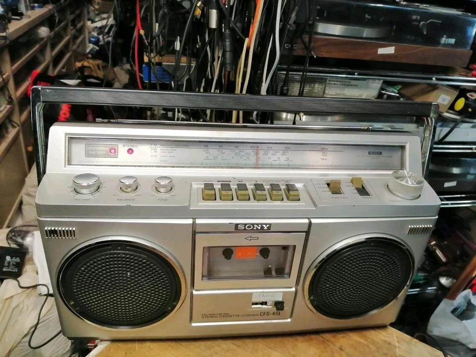 SONY CFS-45L, Stereo Radio-Cassetten-Recorder, guter Zustand!!!