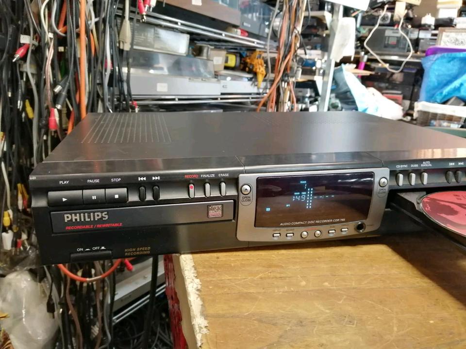 PHILIPS CDR765/00, Doppel-CD-Recorder (Player + Recorder)