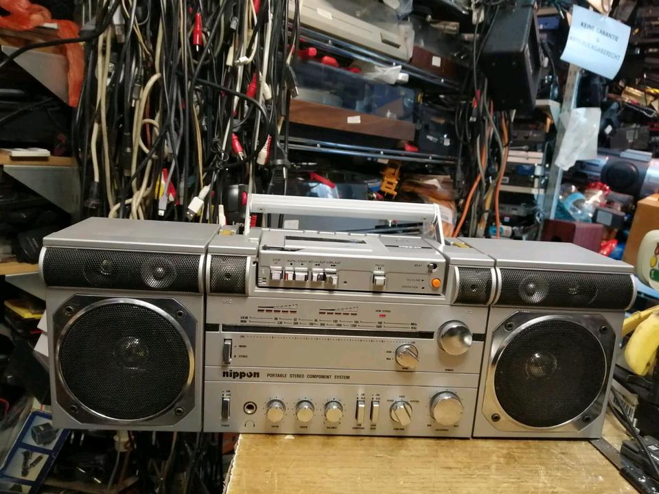NIPPON PMS-007, Mini Stereo Component System, etwas DEFEKT!!