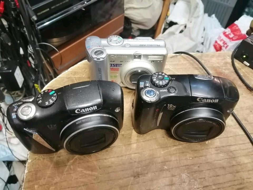CANON Digital-Kameras: PowerShot SX100 IS/SX130 IS+A60, DEFEKT!!!