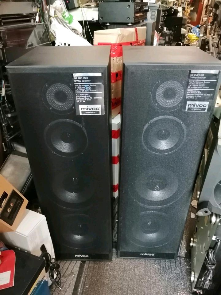 SB 208 MKII, 3-Way Speaker/Boxen, 2 Stück, guter Zustand!!