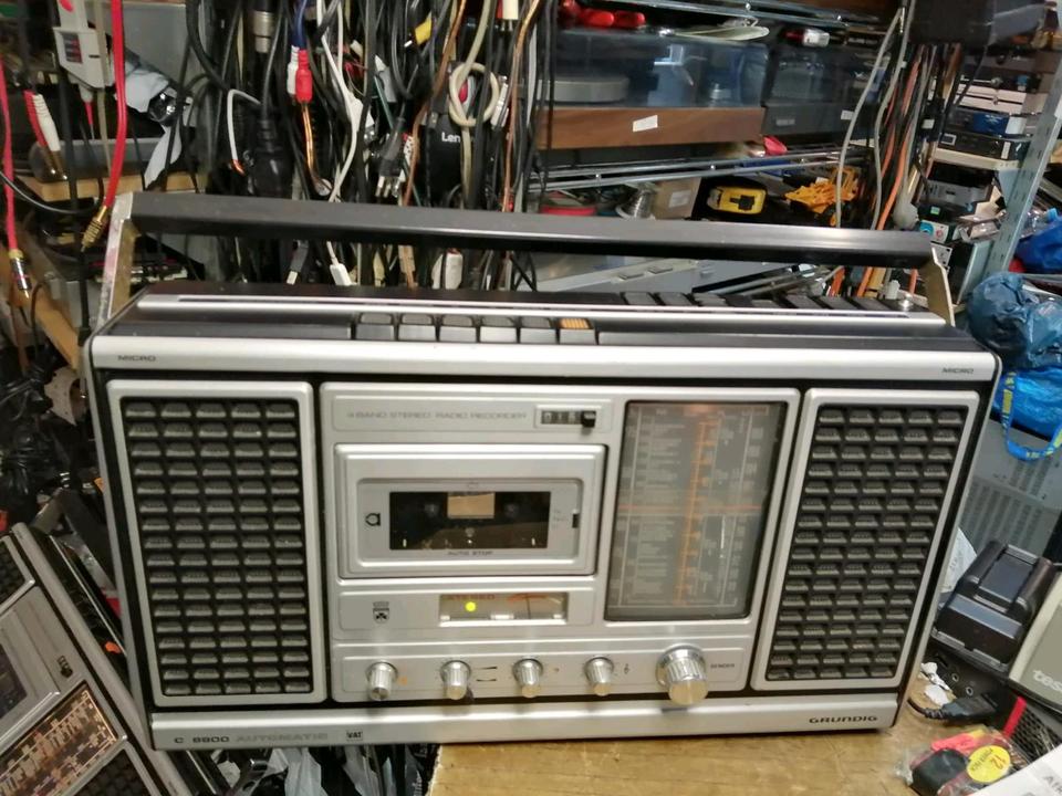 GRUNDIG C8800 Automatic, Radio-Cassetten-Recorder, Guter Zustand!