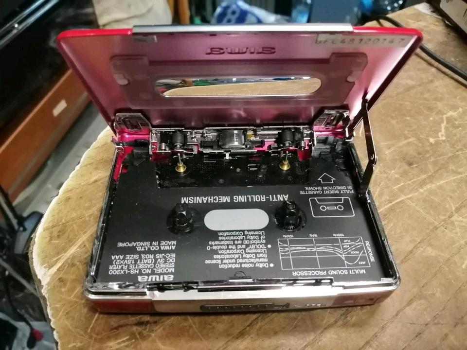 AIWA Ladies Collection LX 200, Walkman, rot, sehr guter Zustand!!