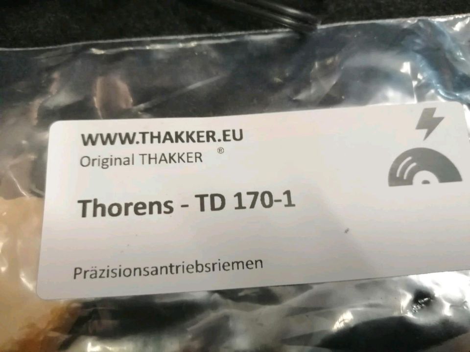 THORENS TD 170-E/EV + THORENS TD 170-1, Plattenspieler!!!