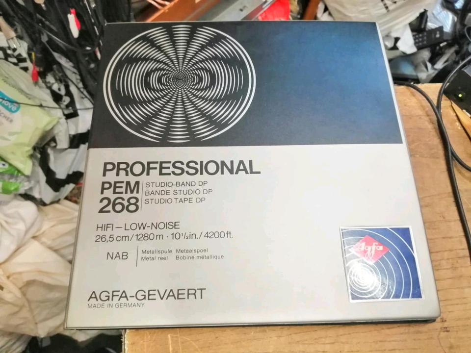 AGFA Professional PEM268, 26,5 cm Durchmesser, Spule/Band!!