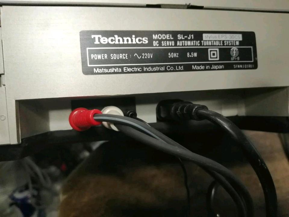 TECHNICS SL-J1, Plattenspieler, neuer Antriebsriemen!!!