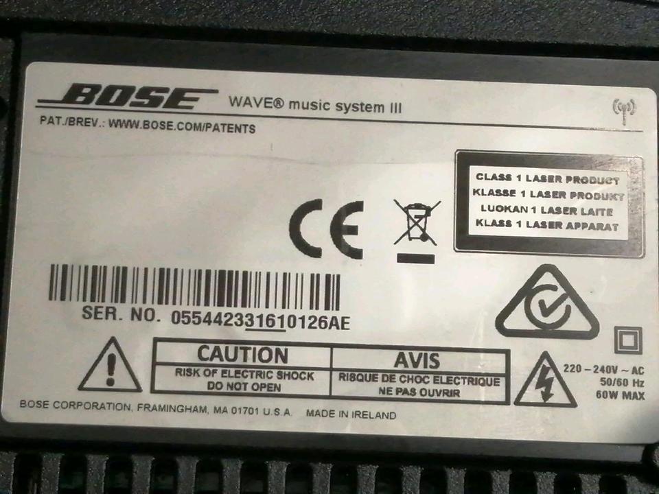 BOSE Wave Music System III, CD/Radio/Premium Sound!!
