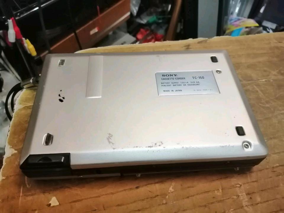 SONY TC-150 Cassetten-Recorder, ohne Adapter! Guter Zustand!