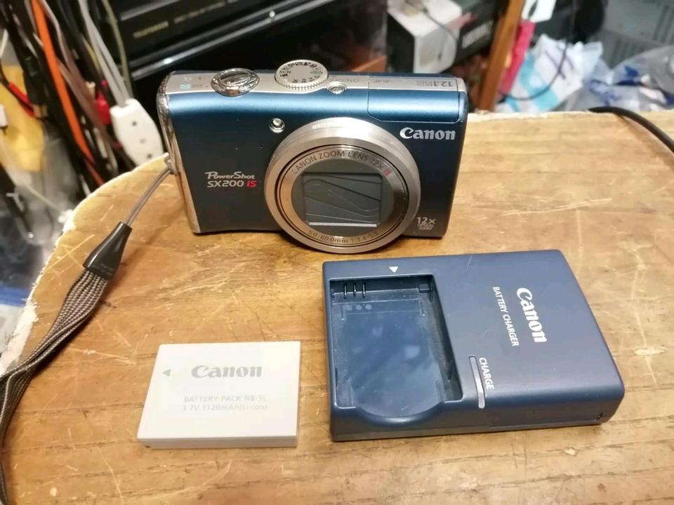 CANON POWERSHOT SX200IS, Digital-Kamera mit Zubehör!!!