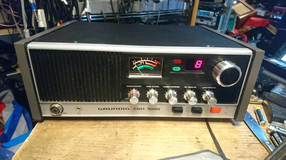 GRUNDIG CBH 1000, CB-Funkgerät, OHNE Zubehör!!