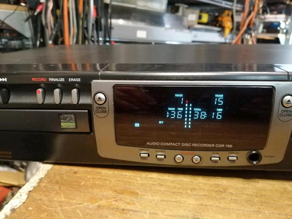 PHILIPS CDR765/00, Doppel-CD-Recorder (Player + Recorder)
