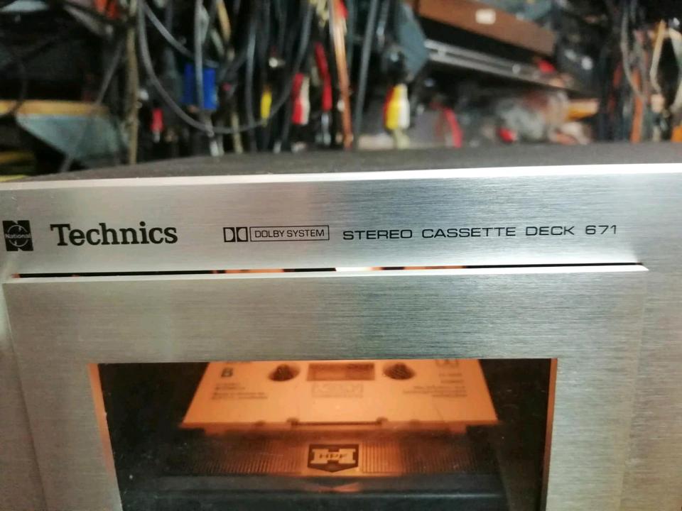 TECHNICS RS-671USD, Cassetten-Deck, DEFEKT!!!