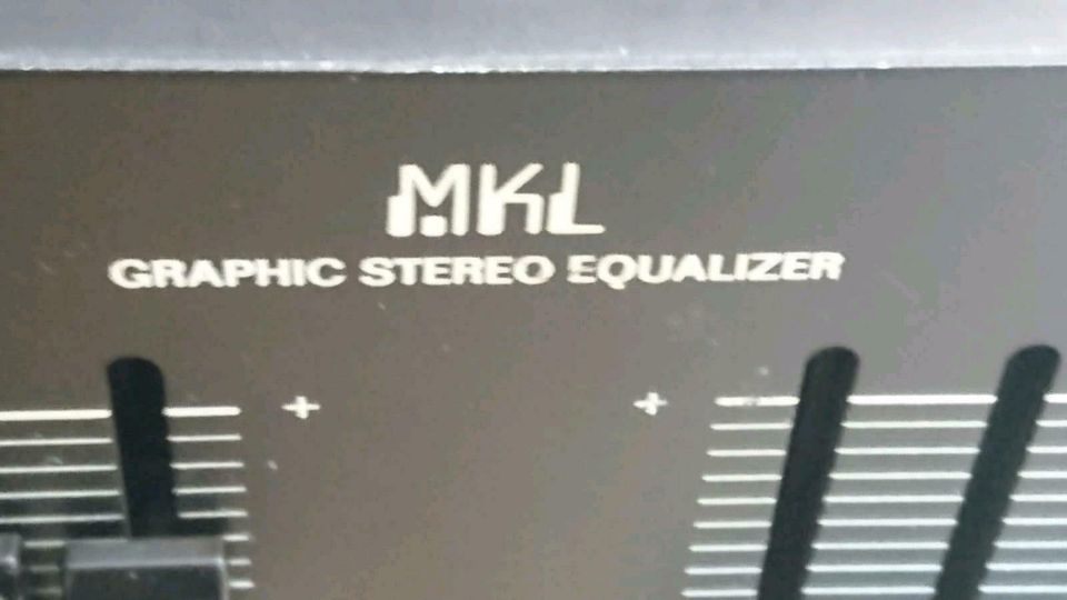 MKL Graphic Stereo Equalizer, guter Zustand!