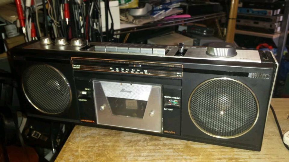 HANIMEX HRC 500S, Stereo Radio-Cassetten-Recorder