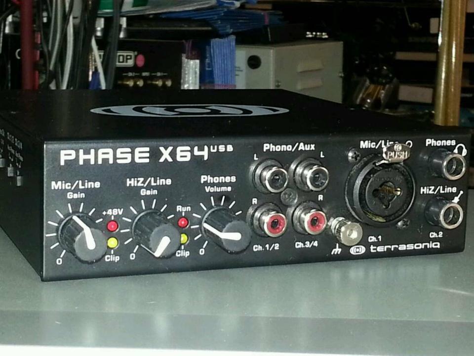 TERRASONIQ Phase X64 USB Audio Interface , toll