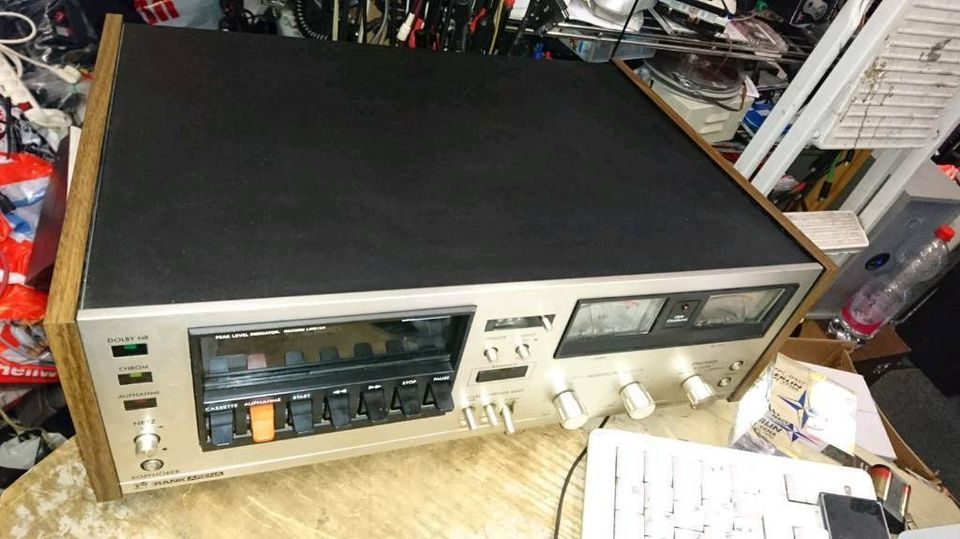 RANK ARENA C900, Stereo Cassette Tape Deck, Cassetten-Deck, Holzd