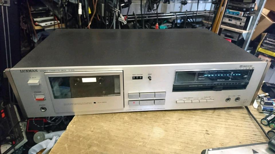 LUXMAN K-210, Stereo Cassetten-Deck, etwas DEFEKT!!