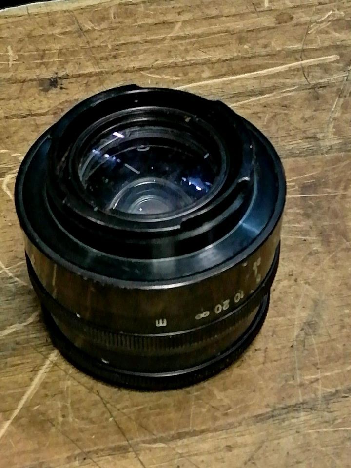 CARL ZEISS JENA Biostar 1:2 f=5.8 cm, Objektiv!!!