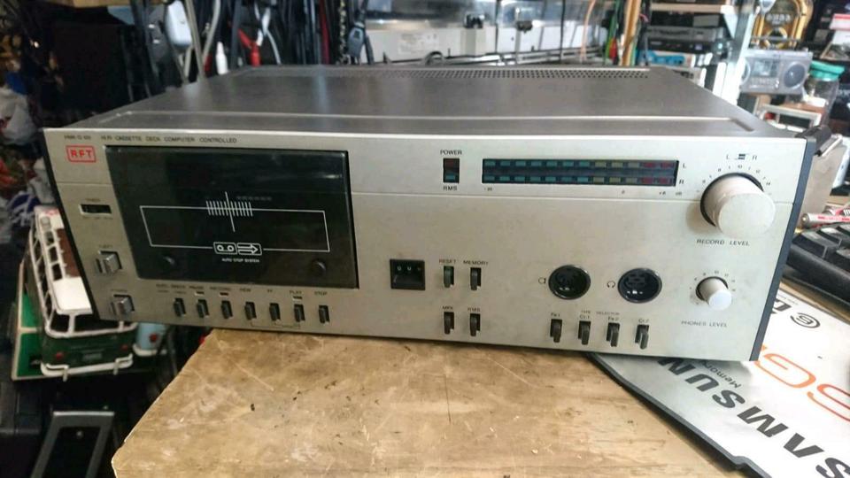 RFT HMK-D100, HiFi Cassetten-Deck, DEFEKT!!