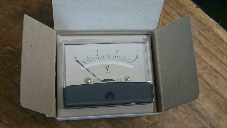 ALCRON-ACROMETER 60, Drehspuleinbaumeßinstrument, NEU & OVP!