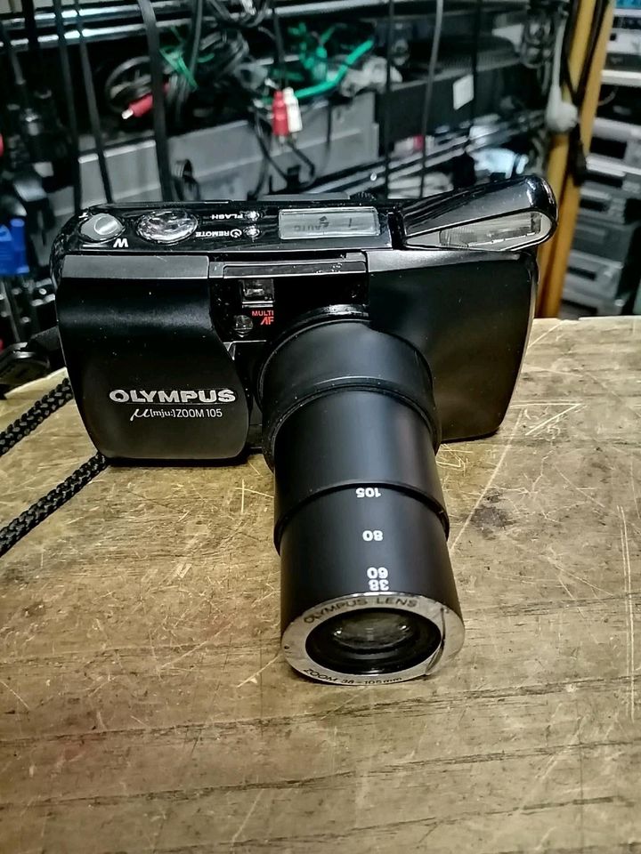 OLYMPUS MJU: ZOOM 105, Analog-Kamera, guter Zustand!!