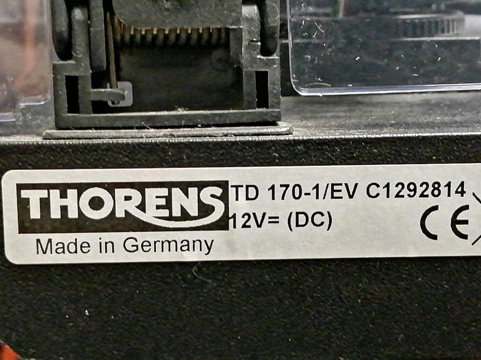 THORENS TD 170-E/EV + THORENS TD 170-1, Plattenspieler!!!