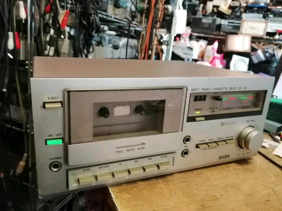 SABA CD 310, Cassetten-Deck, DEFEKT!!