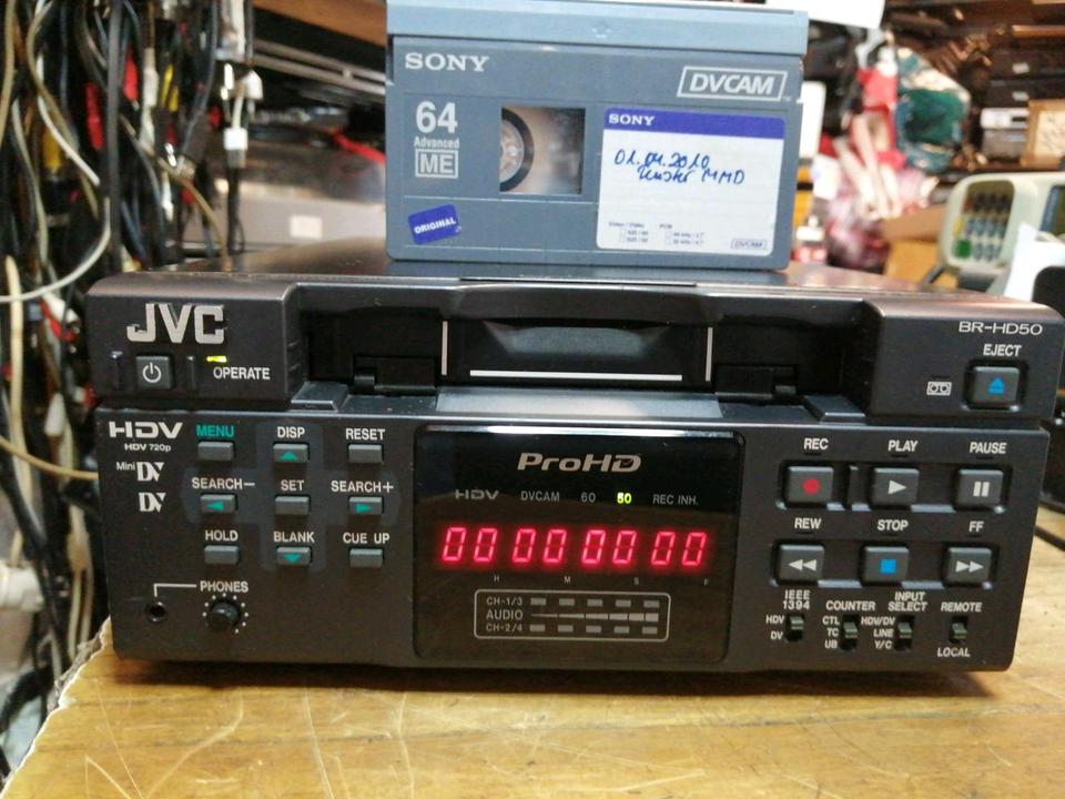 JVC HDV BR-HD50E DV VCR, Videorecorder mit Zubehör!!