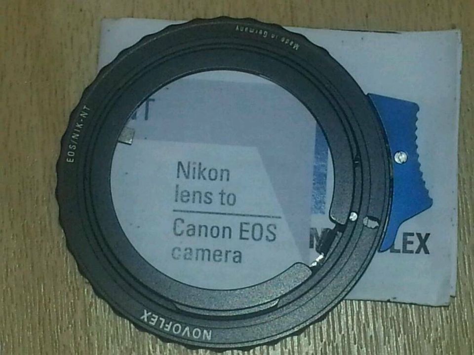 NOVOFLEX Adapter für CANON/NIKON, NEU & OVP!